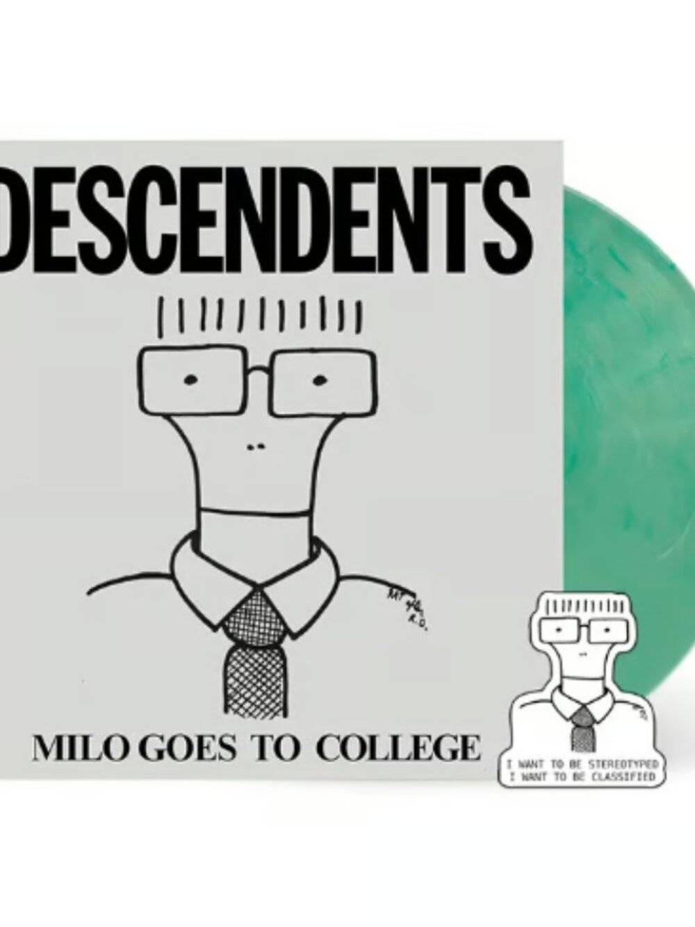 Descendents Milo Goes To College LP ~ Exclusive Color ~ Ltd Ed 500 ~ New/Sealed!